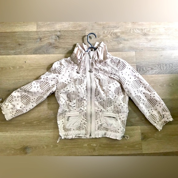 WHITE HOUSE BLACK MARKET EYELET JACKET - Picture 1 of 12